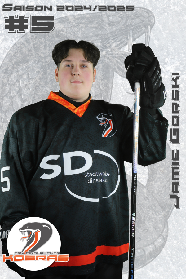 Player Card   2024 25   05   Jamie Gorski